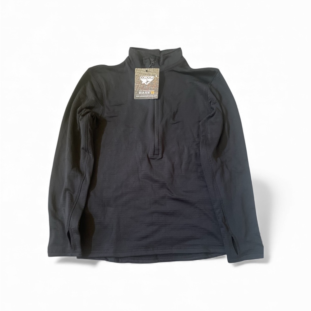 Condor Base II Zip Pullover - Black